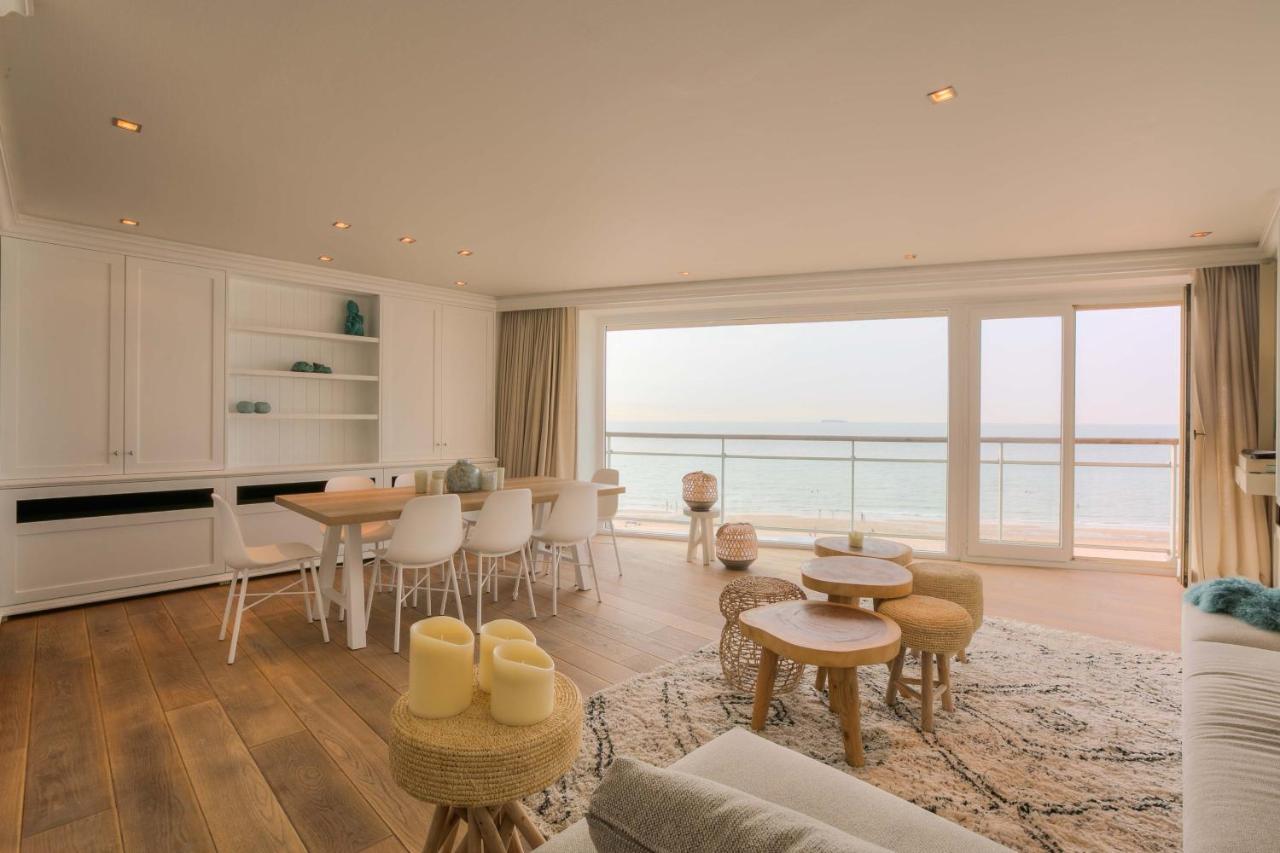 Appartementen Op De Zeedijk In Knokke Op De 3E En 4E Verdieping Van Logie Marie Exterior photo
